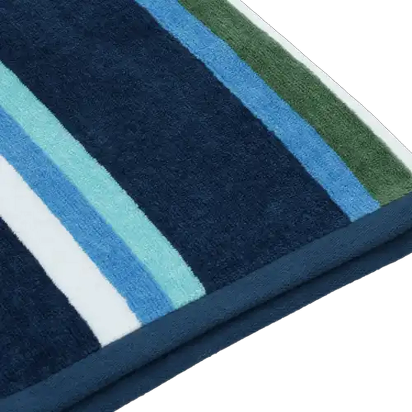 Image of Laguna Dobby Blue Stripe Beach Towel 80 x 160cm