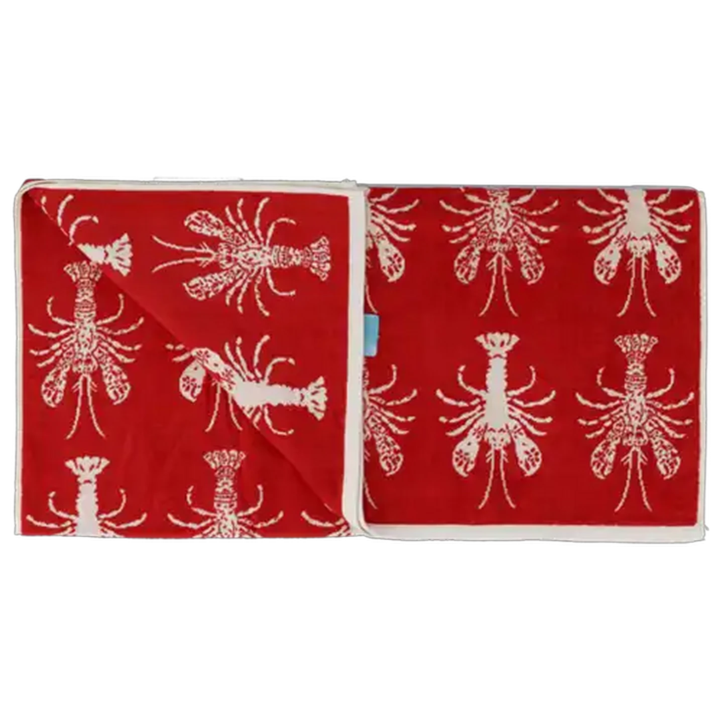 Image of Laguna Red Crayfish Beach Towel 80 x 160cm