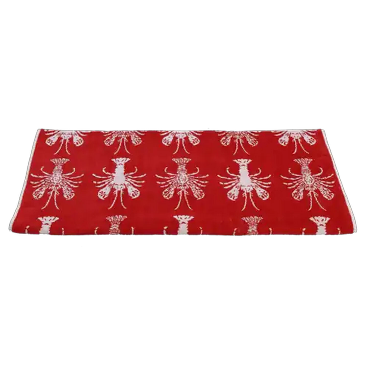 Image of Laguna Red Crayfish Beach Towel 80 x 160cm