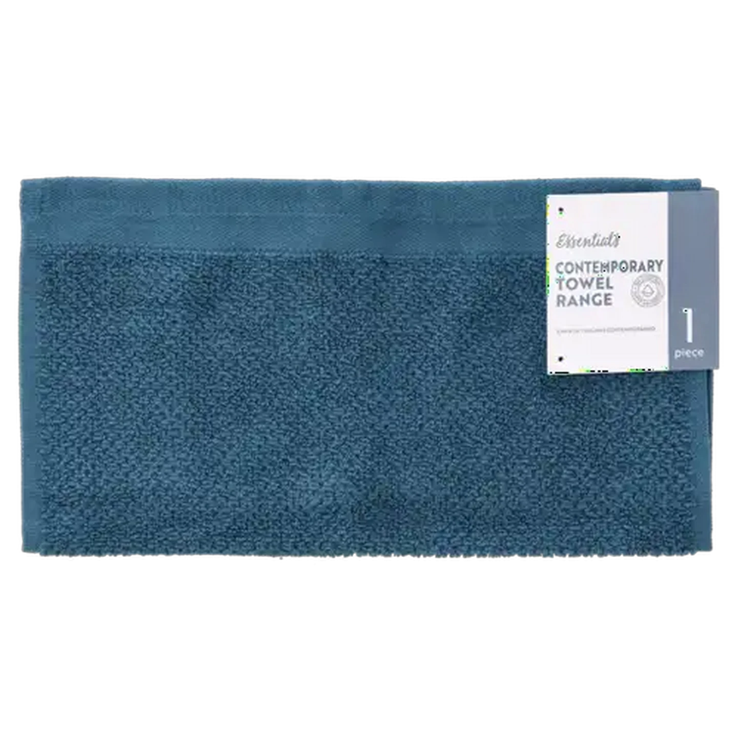 Image of Essentials Manhattan Blue Guest Towel 30 x 50cm