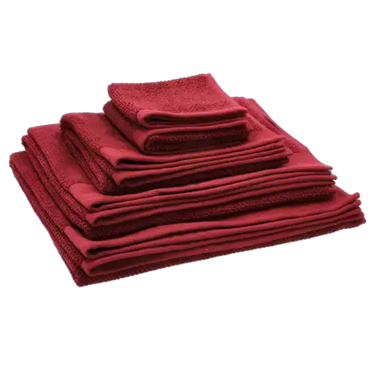 Image of Essentials Manhattan Burgundy Bath Sheet 80 x 150cm