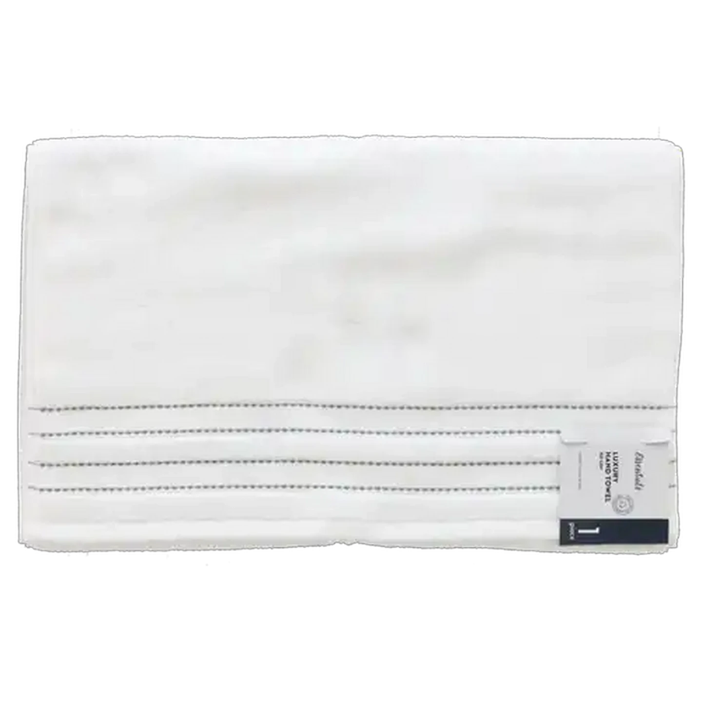 Image of Essentials Hamptons White Luxury Hand Towel 50 x 90cm