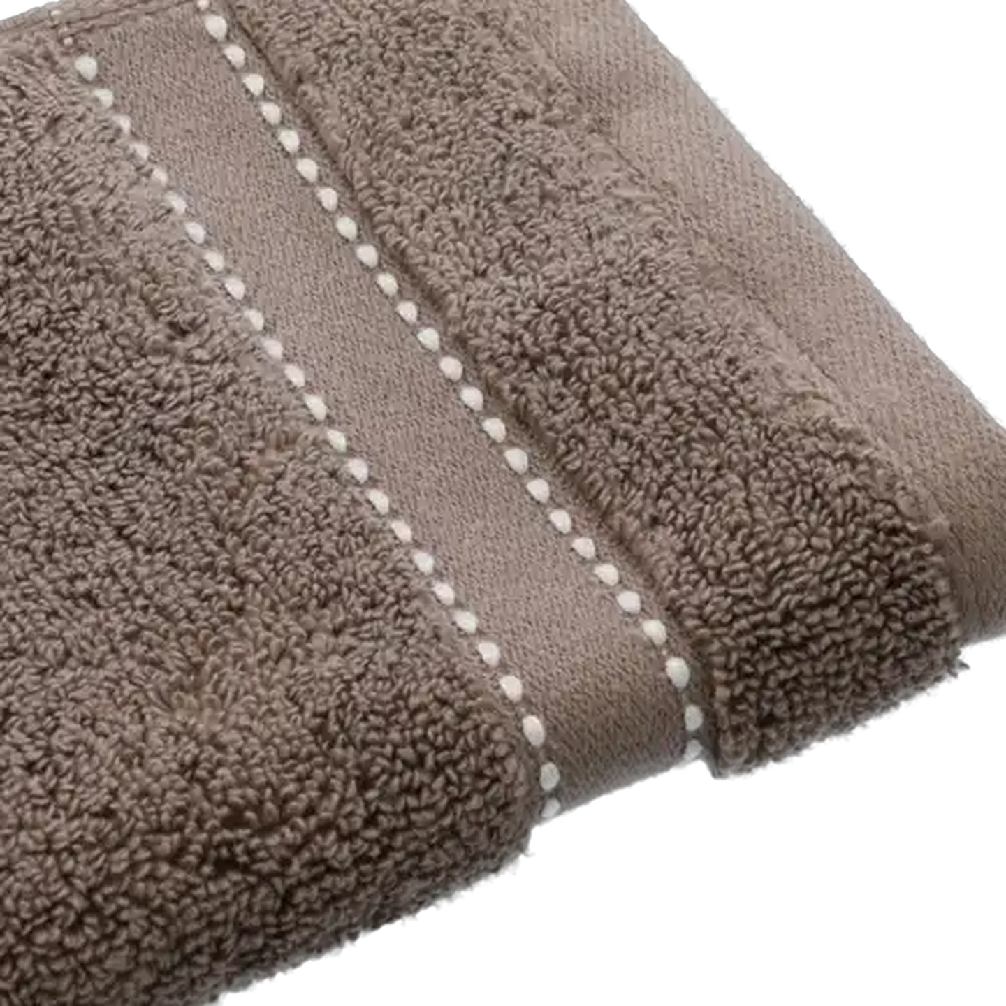 Image of Essentials Hamptons Stone Luxury Guest Towel 30 x 50cm
