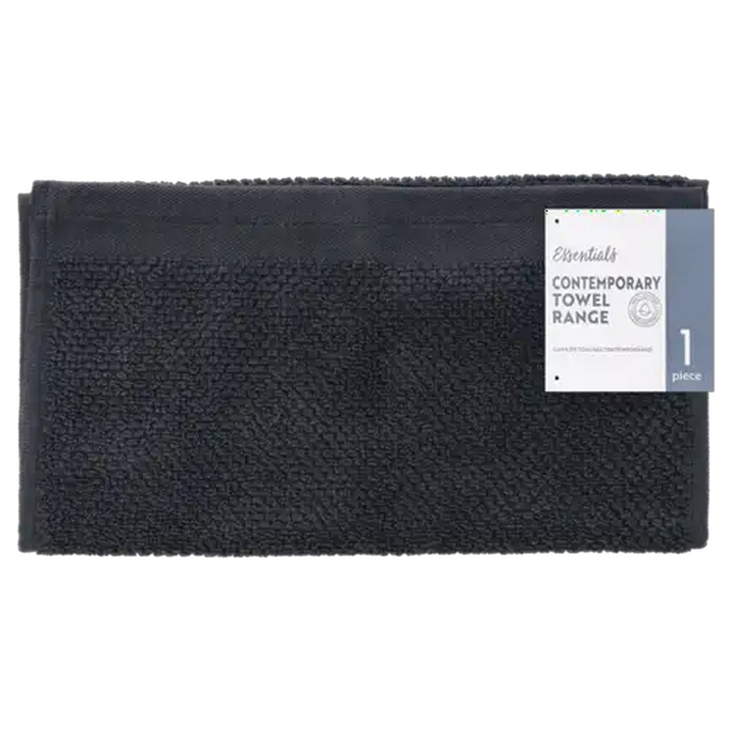 Image of Essentials Manhattan Grey Guest Towel 30 x 50cm