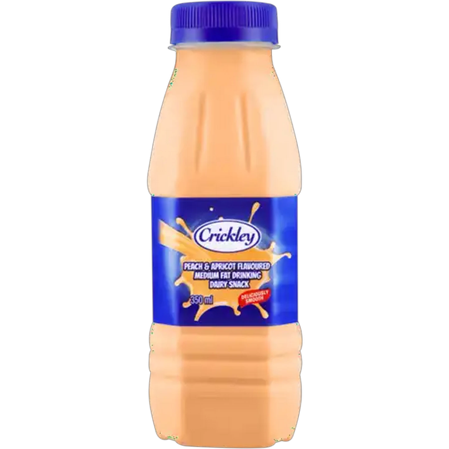 Image of Crickley Peach & Apricot Flavoured Medium Fat Drinking Dairy Snack 350ml