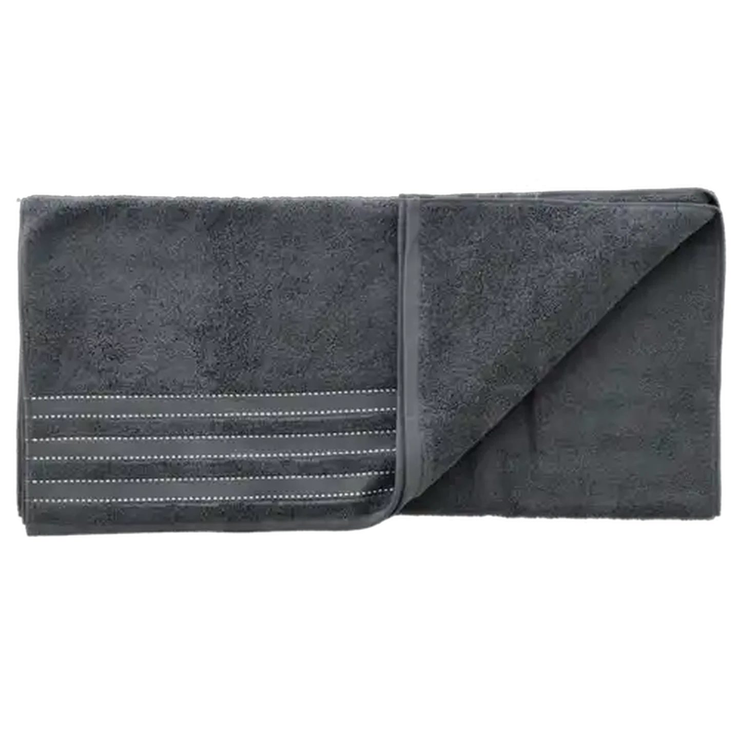 Image of Essentials Hamptons Grey Luxury Bath Towel 70 x 130cm