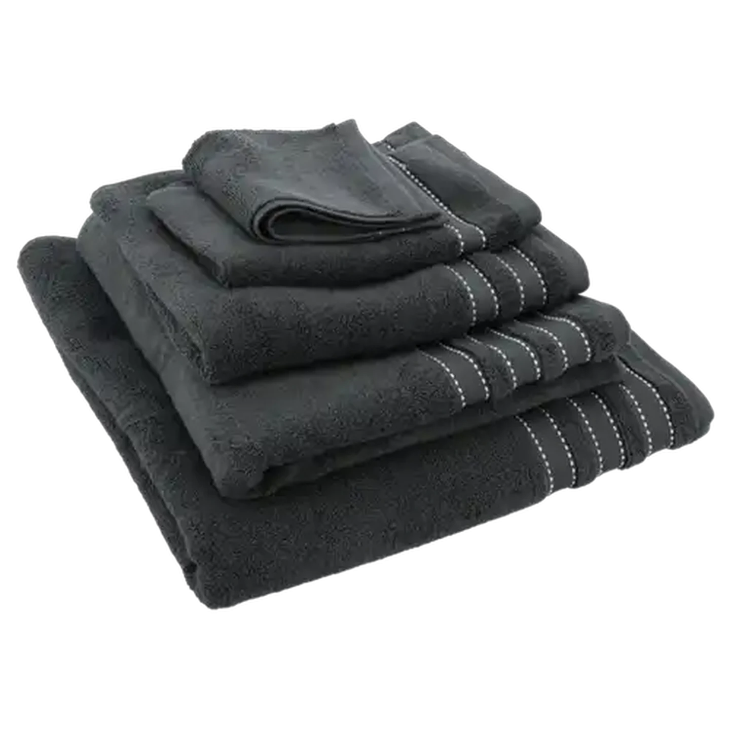 Image of Essentials Hamptons Grey Luxury Bath Towel 70 x 130cm