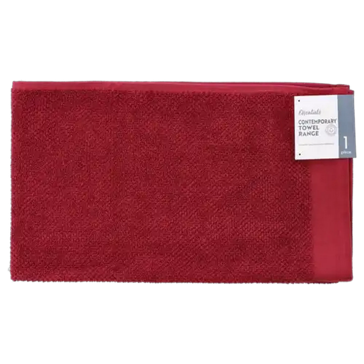 Image of Essentials Manhattan Burgundy Hand Towel 50 x 90cm