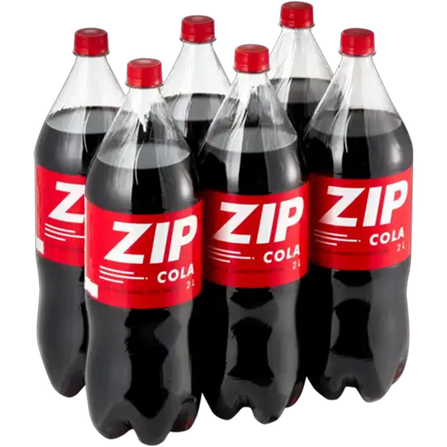 Image of Zip Cola Flavoured Soft Drinks 6 x 2L