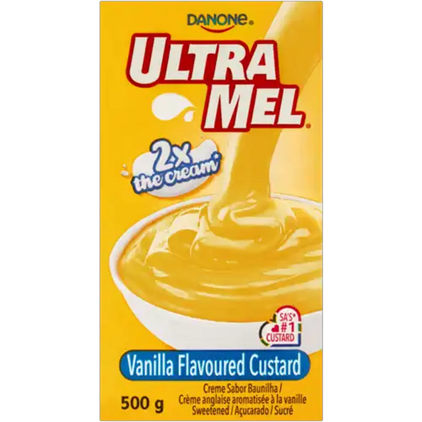 Image of Danone Ultra Mel Vanilla Flavoured Custard 500g