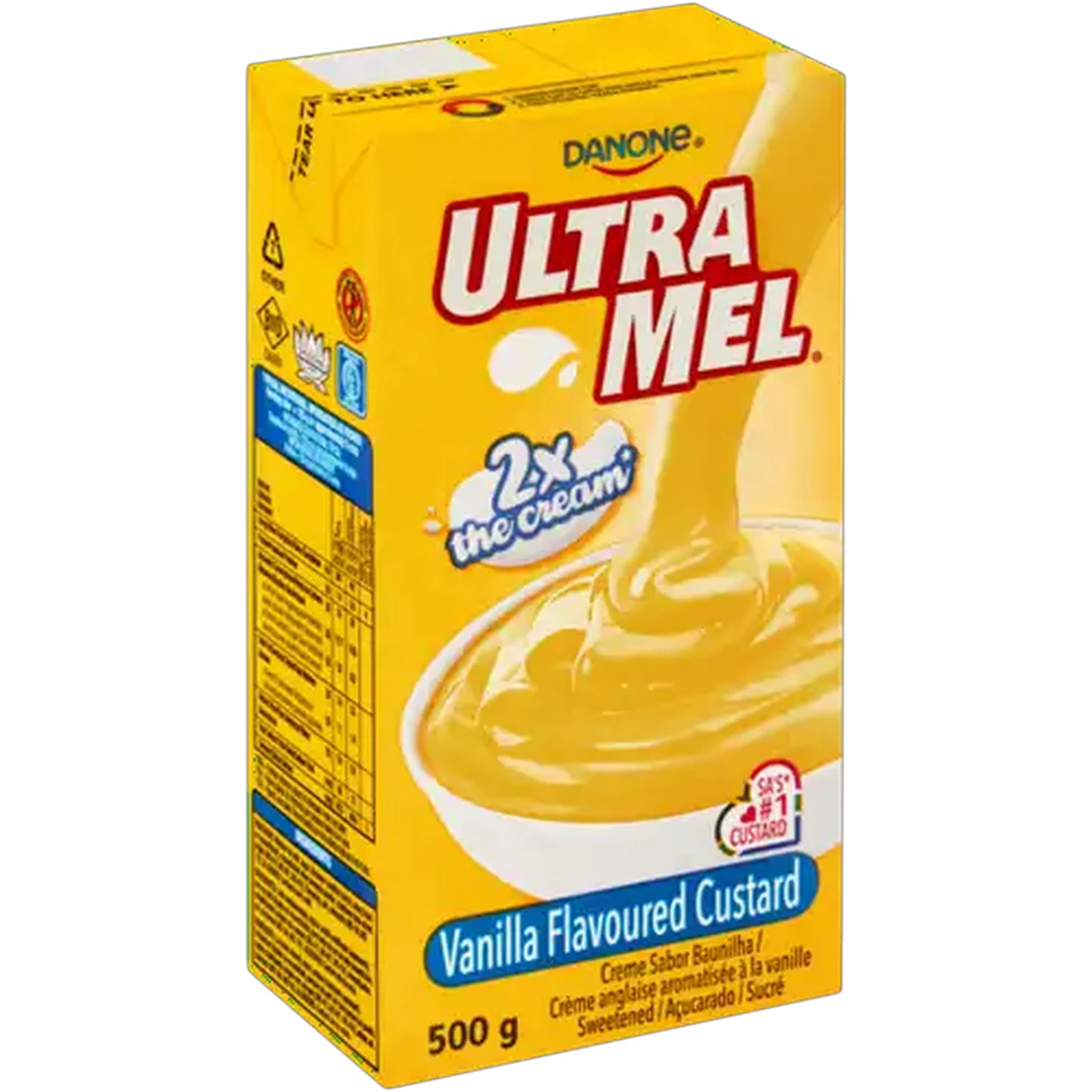 Image of Danone Ultra Mel Vanilla Flavoured Custard 500g