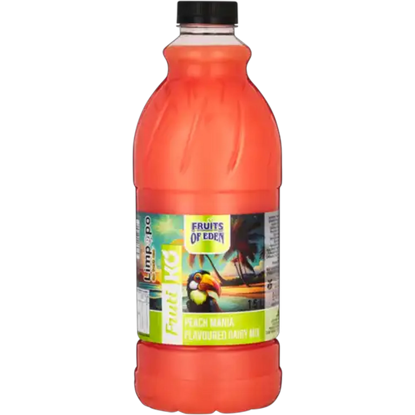 Image of Fruits of Eden Fruit KO Peach Mania Flavoured Dairy Mix 1.5L
