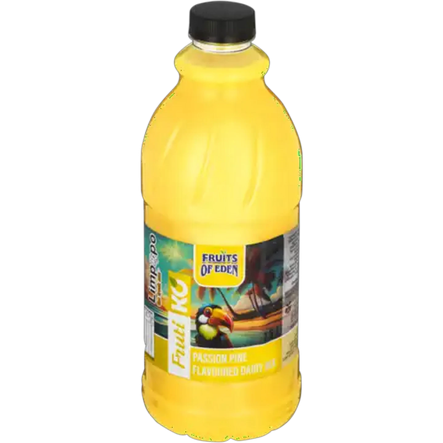 Image of Fruits of Eden Fruti KO Passion Pine Flavoured Dairy Mix 1.5L