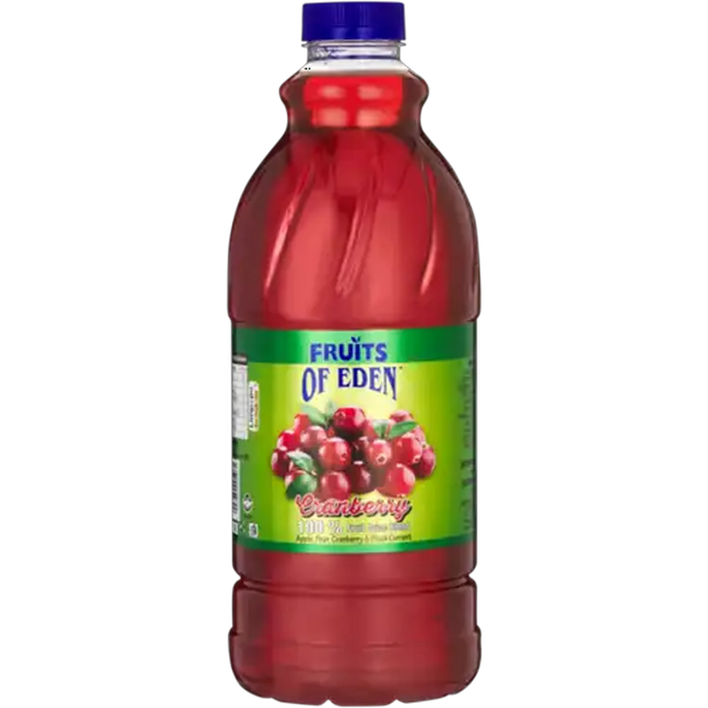 Image of Fruits of Eden Cranberry 100% Fruit Juice Blend 1.5L