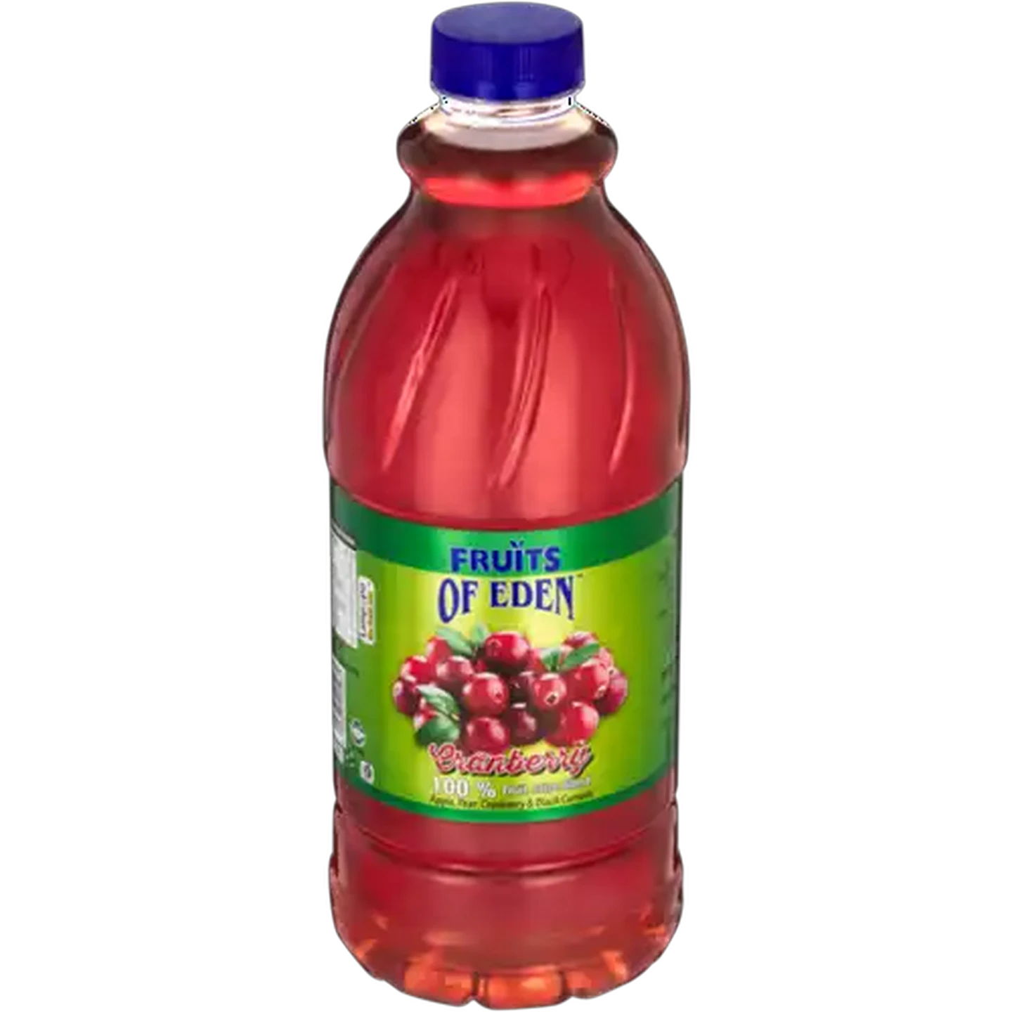 Image of Fruits of Eden Cranberry 100% Fruit Juice Blend 1.5L