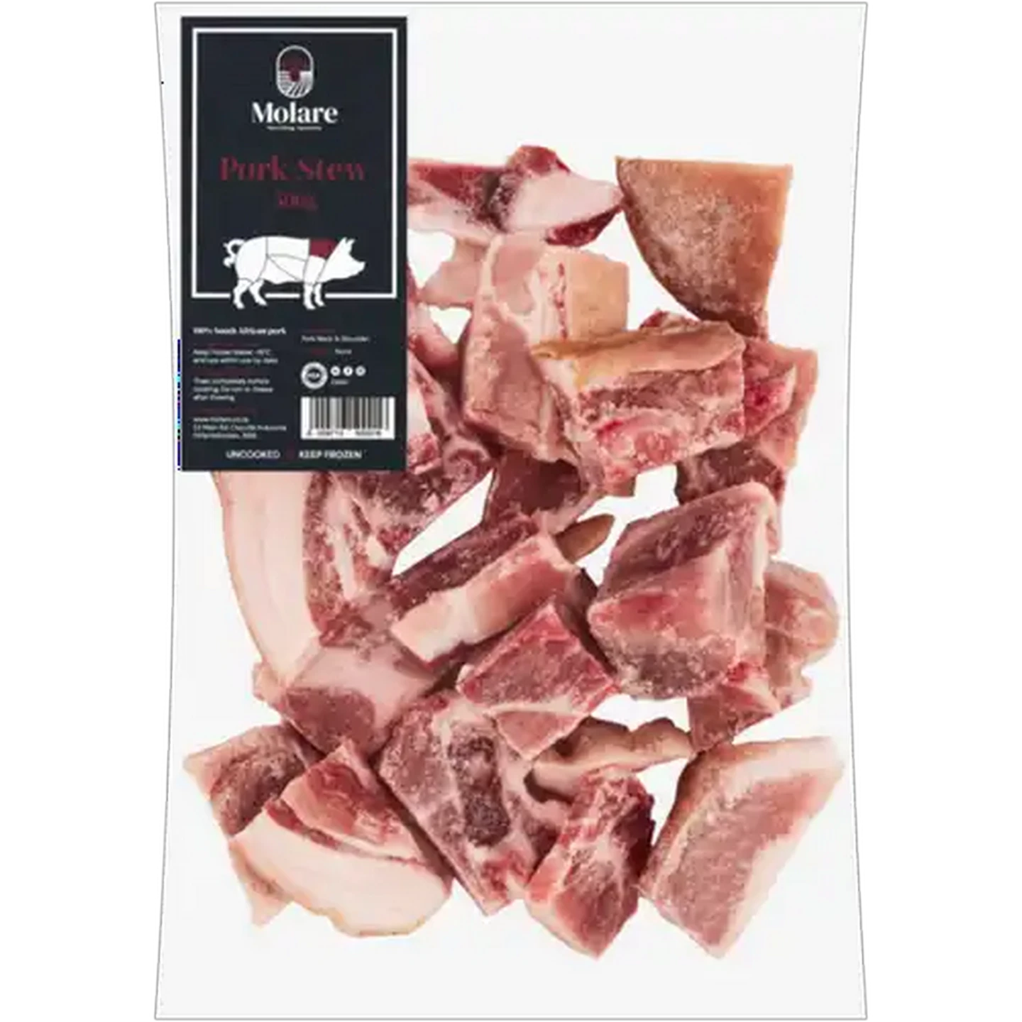 Image of Molare Frozen Pork Stew 500g