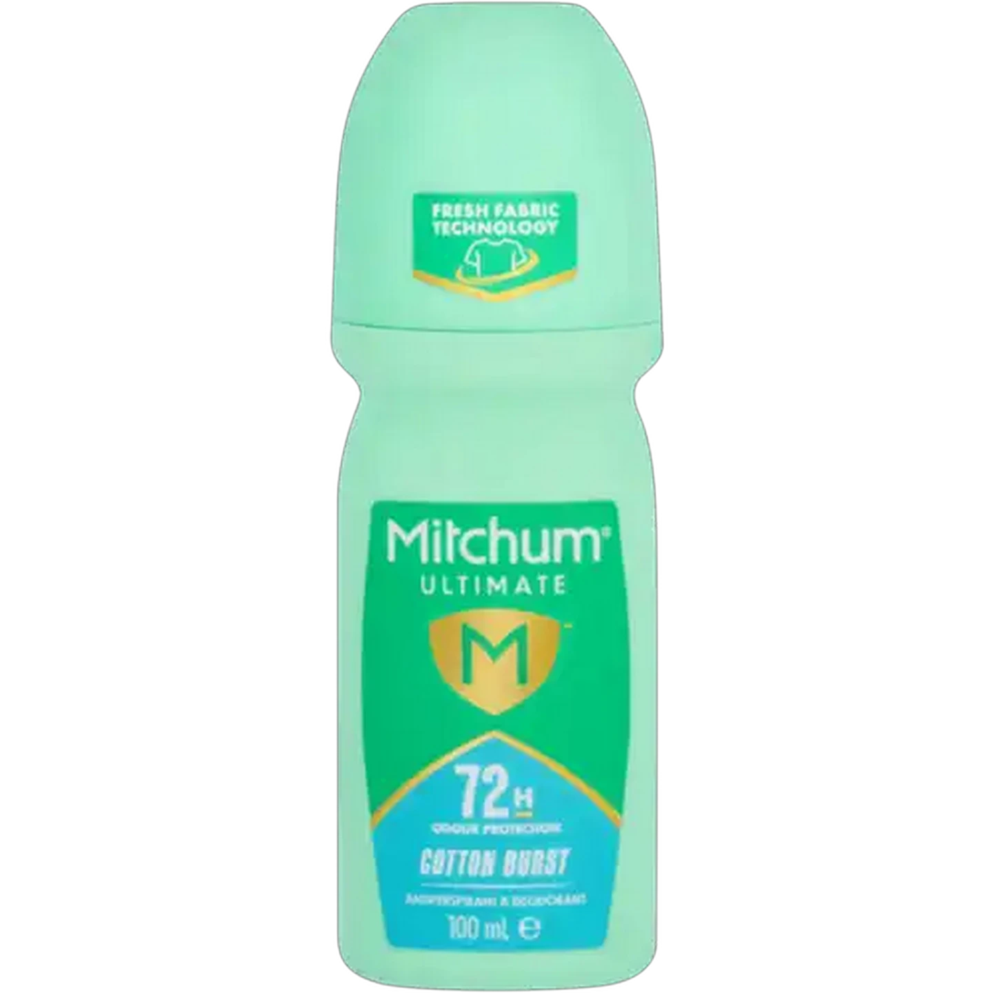 Image of Mitchum Ultimate Cotton Burst Antiperspirant & Deodorant Roll-On 100ml