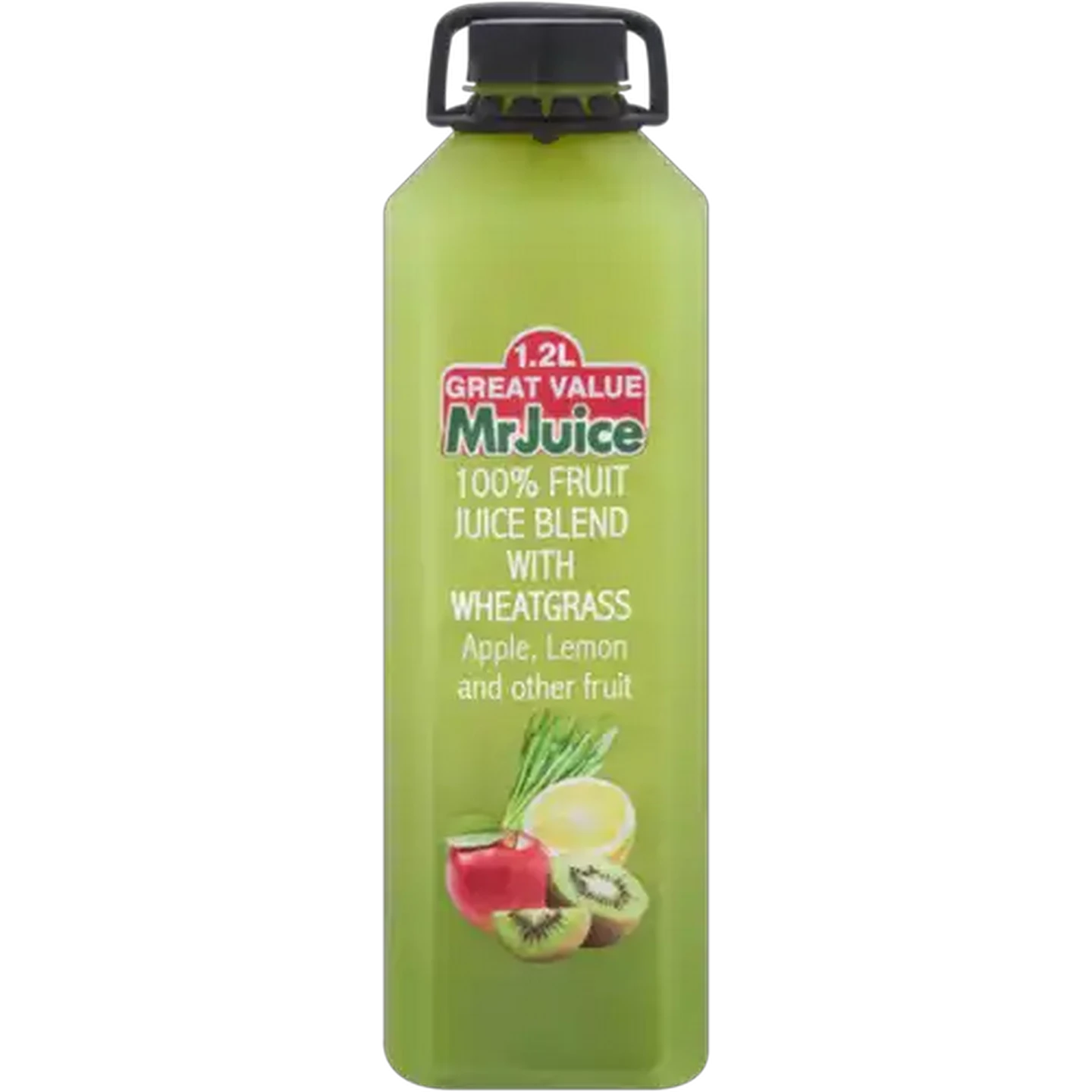 Image of Mr Juice 100% Fruit Juice Blend with Wheatgrass 1.2L