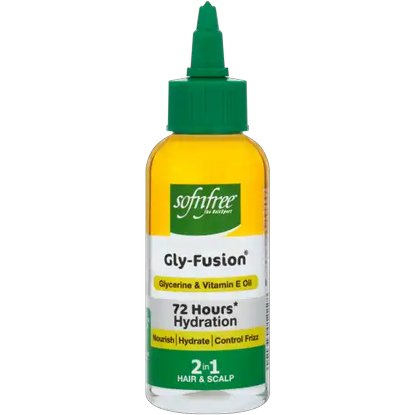 Image of Sofnfree Gly-Fusion 2-in-1 Glycerine & Vitamin E Hair & Scalp Oil 100ml