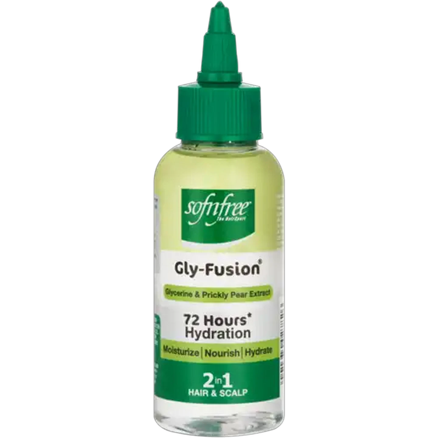 Image of Sofnfree Gly-Fusion 2-in-1 Glycerine & Prickly Pear Extract Hair & Scalp Oil 100ml