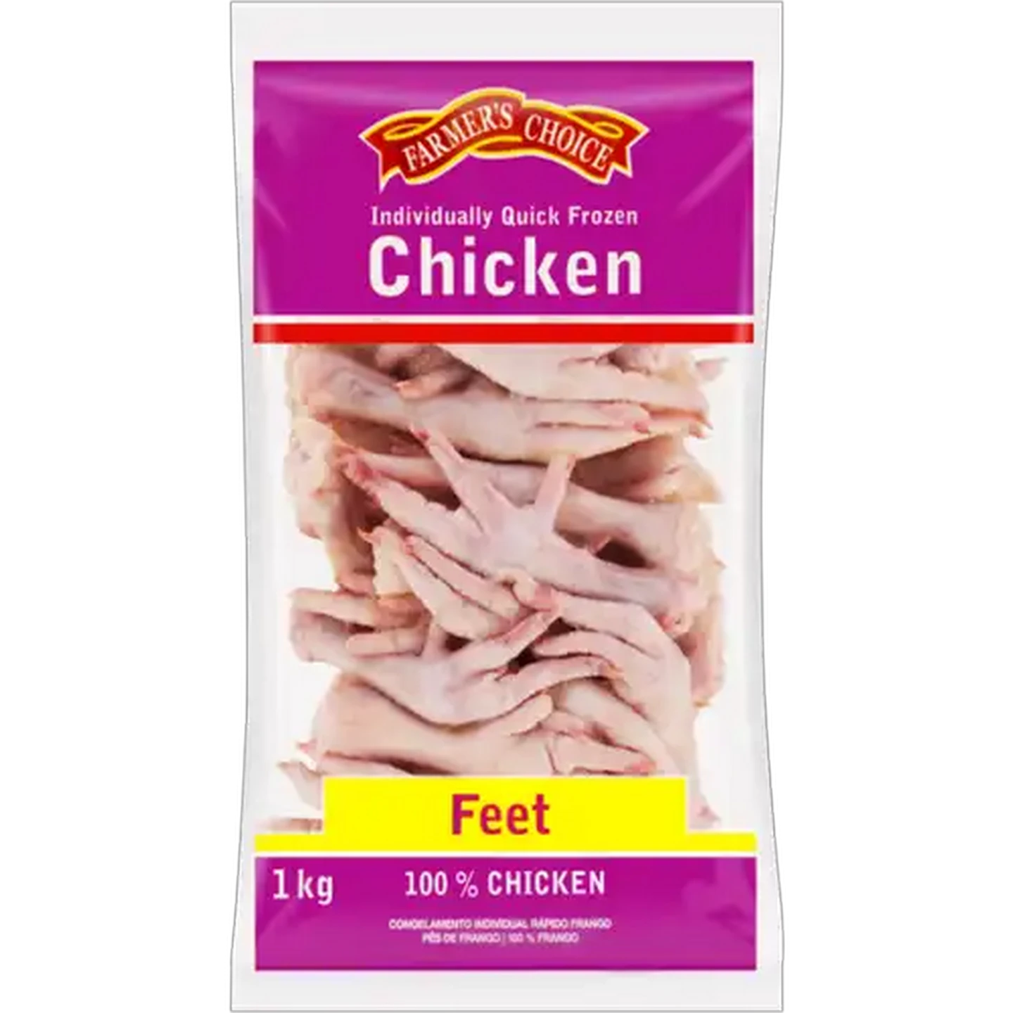 Image of Farmer's Choice Frozen Chicken Feet 1kg