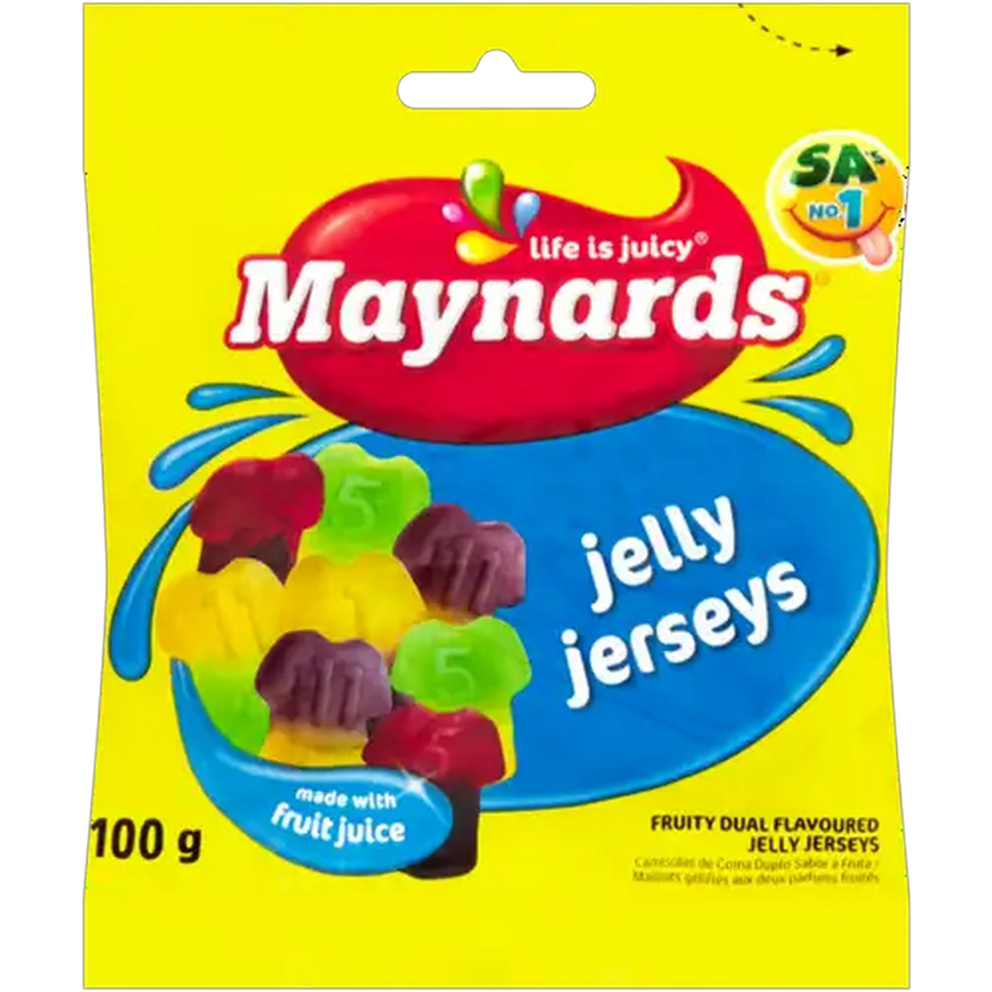 Image of Maynards Jelly Jerseys 100g