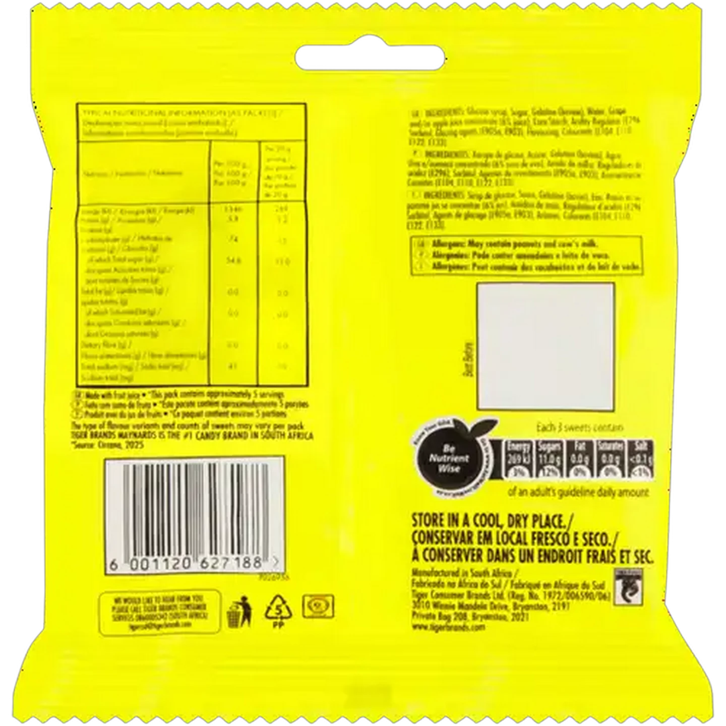 Image of Maynards Jelly Teddies 100g