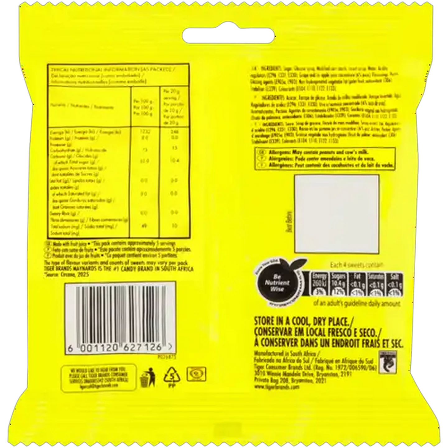 Image of Maynards Soft Eating Gums 100g