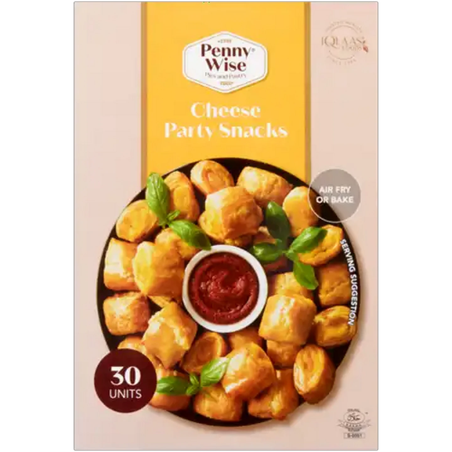 Image of Penny Wise Party Snacks Frozen Cocktail Cheesepuffs 550g