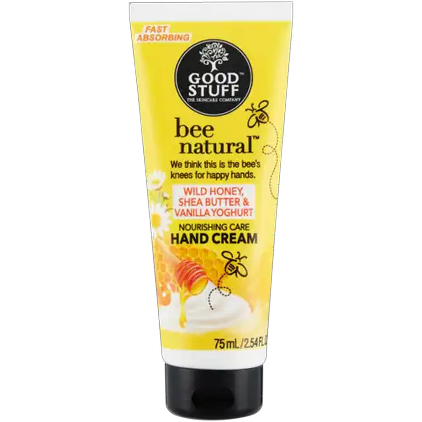Image of Good Stuff Bee Natural Wild Honey, Shea Butter & Vanilla Yoghurt Hand Cream 75ml