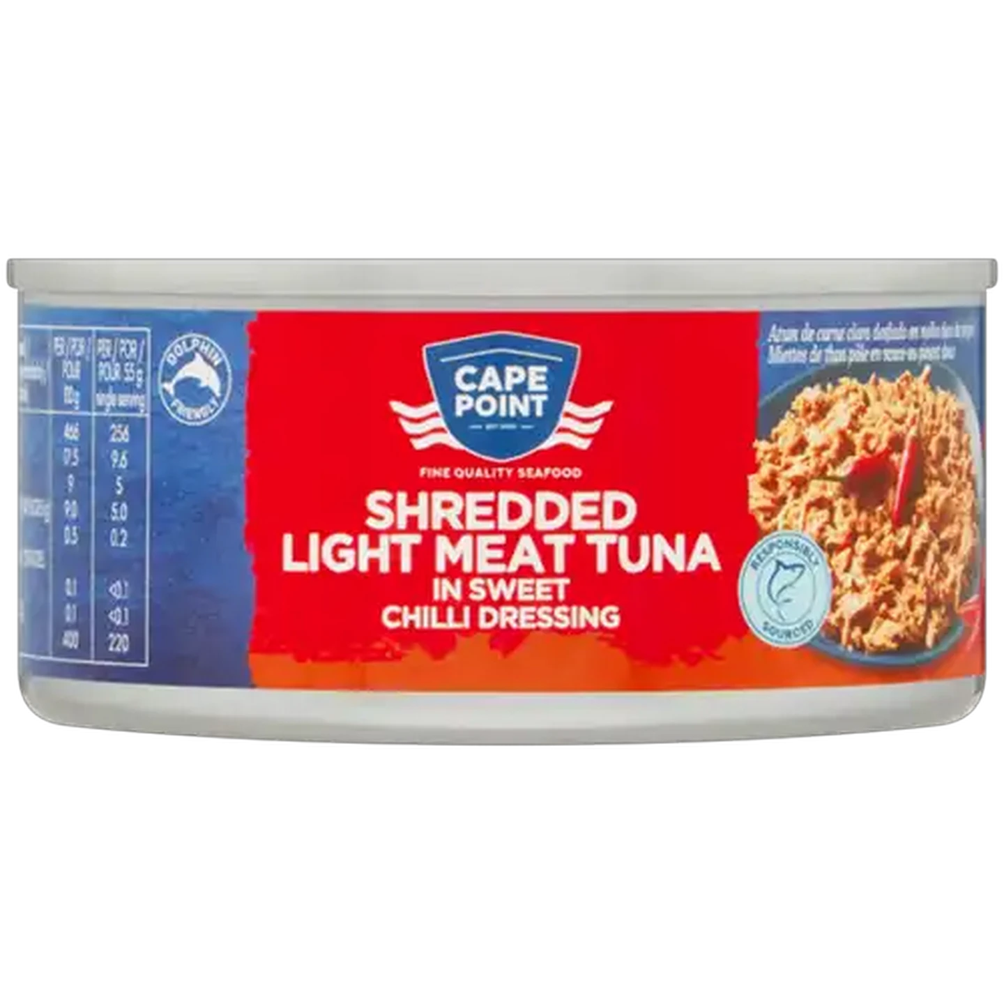 Image of Cape Point Shredded Light Meat Tuna in Sweet Chilli Dressing 150g