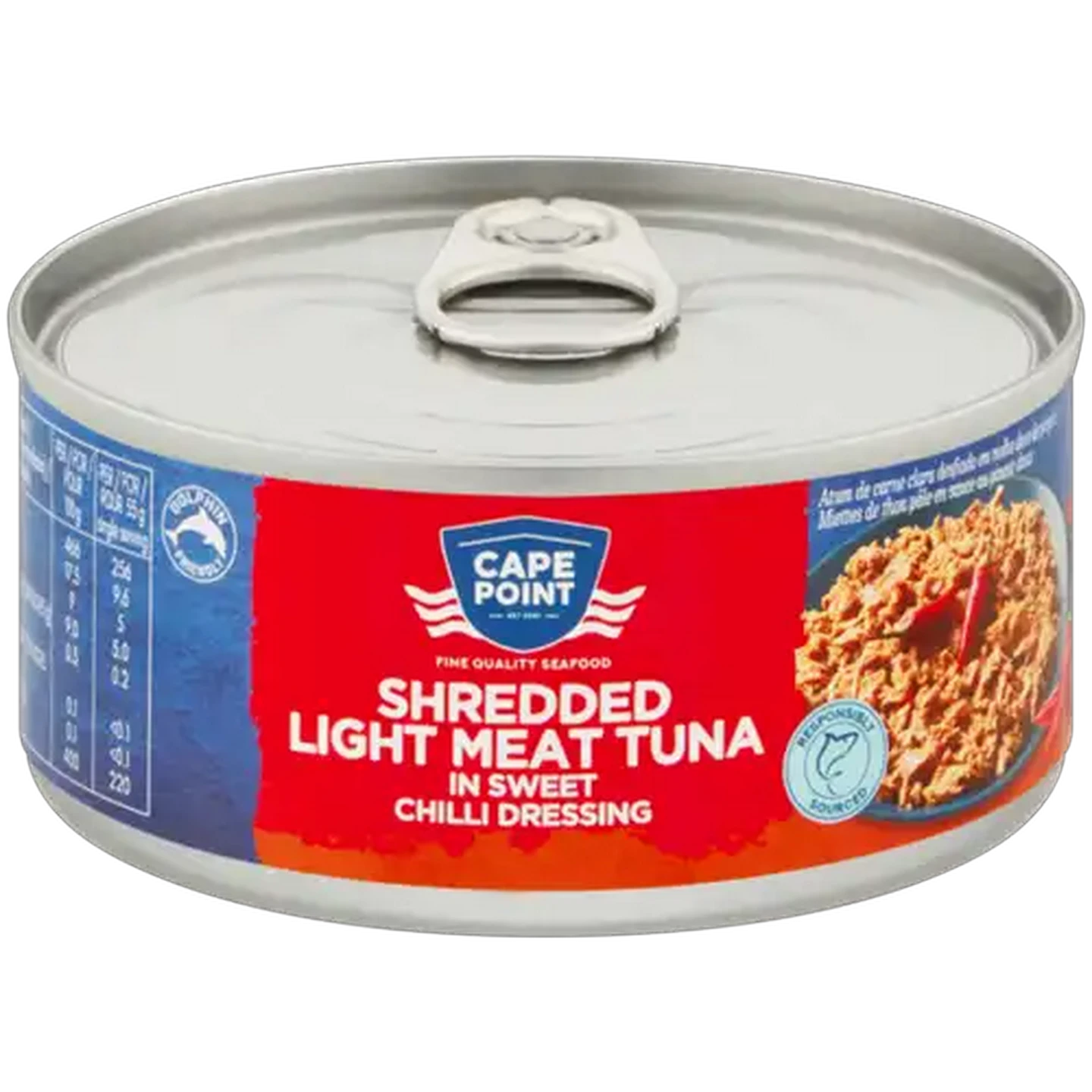 Image of Cape Point Shredded Light Meat Tuna in Sweet Chilli Dressing 150g
