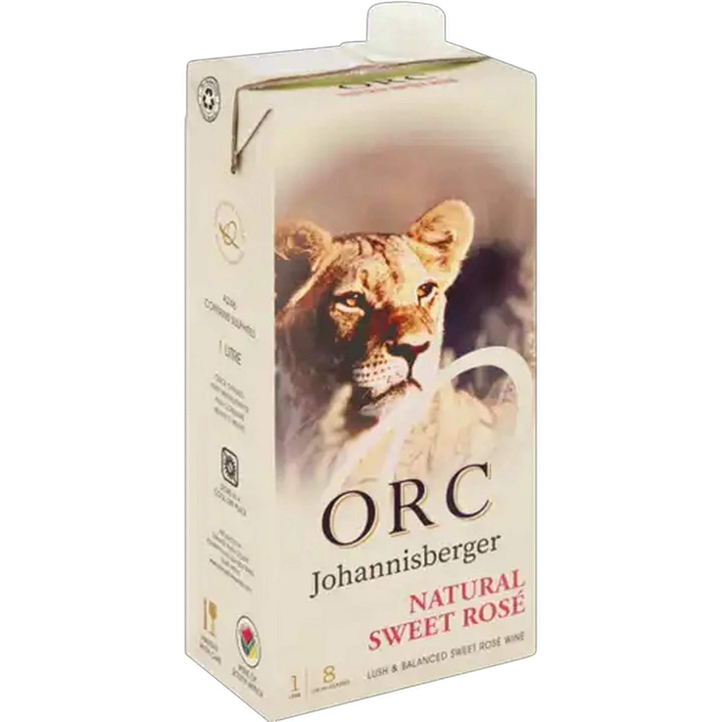 Image of Orange River Cellars Johannisberger Natural Sweet Rosé Box 1L