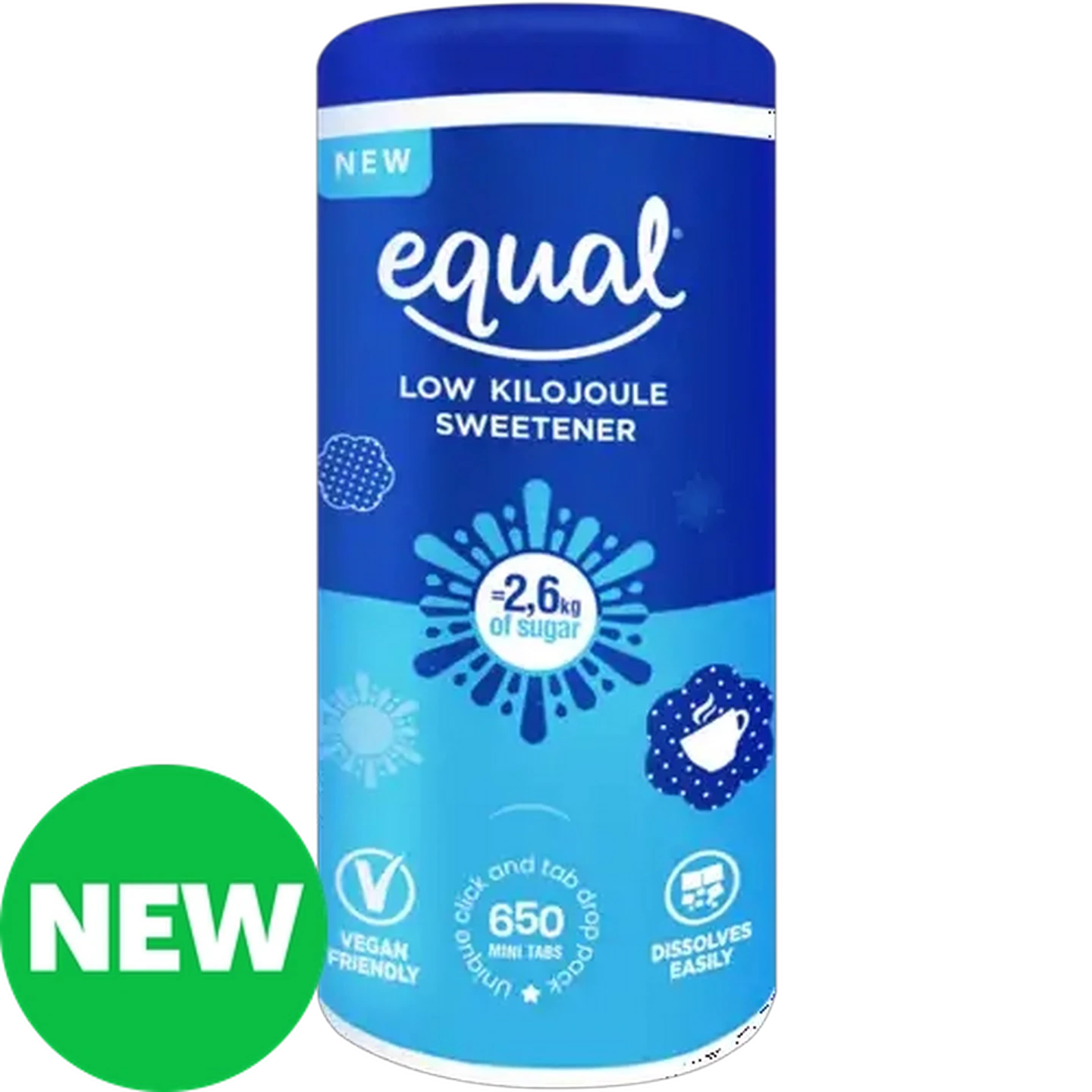Image of Equal Low Kilojoule Sweetener Tablets 650 Pack