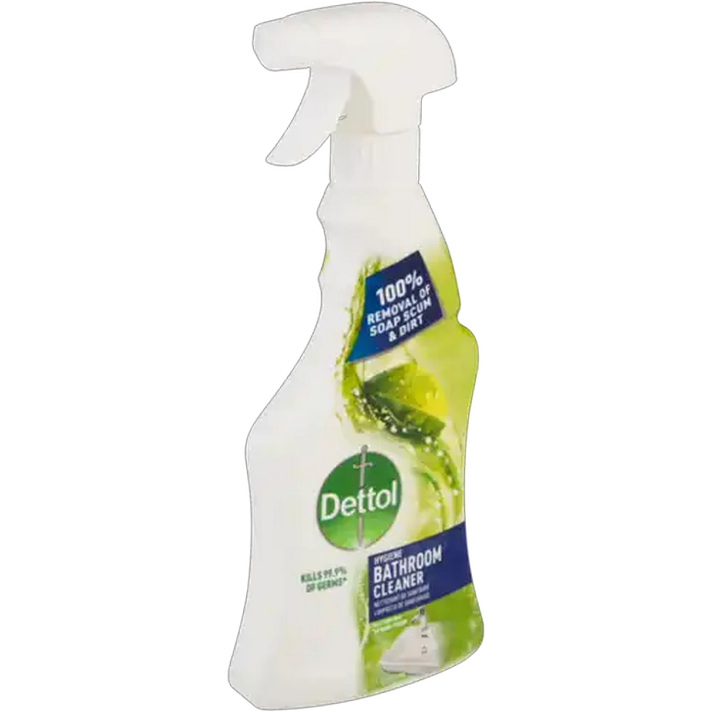 Image of Dettol Spring Fresh Bathroom Cleaner Trigger Bottle 500ml