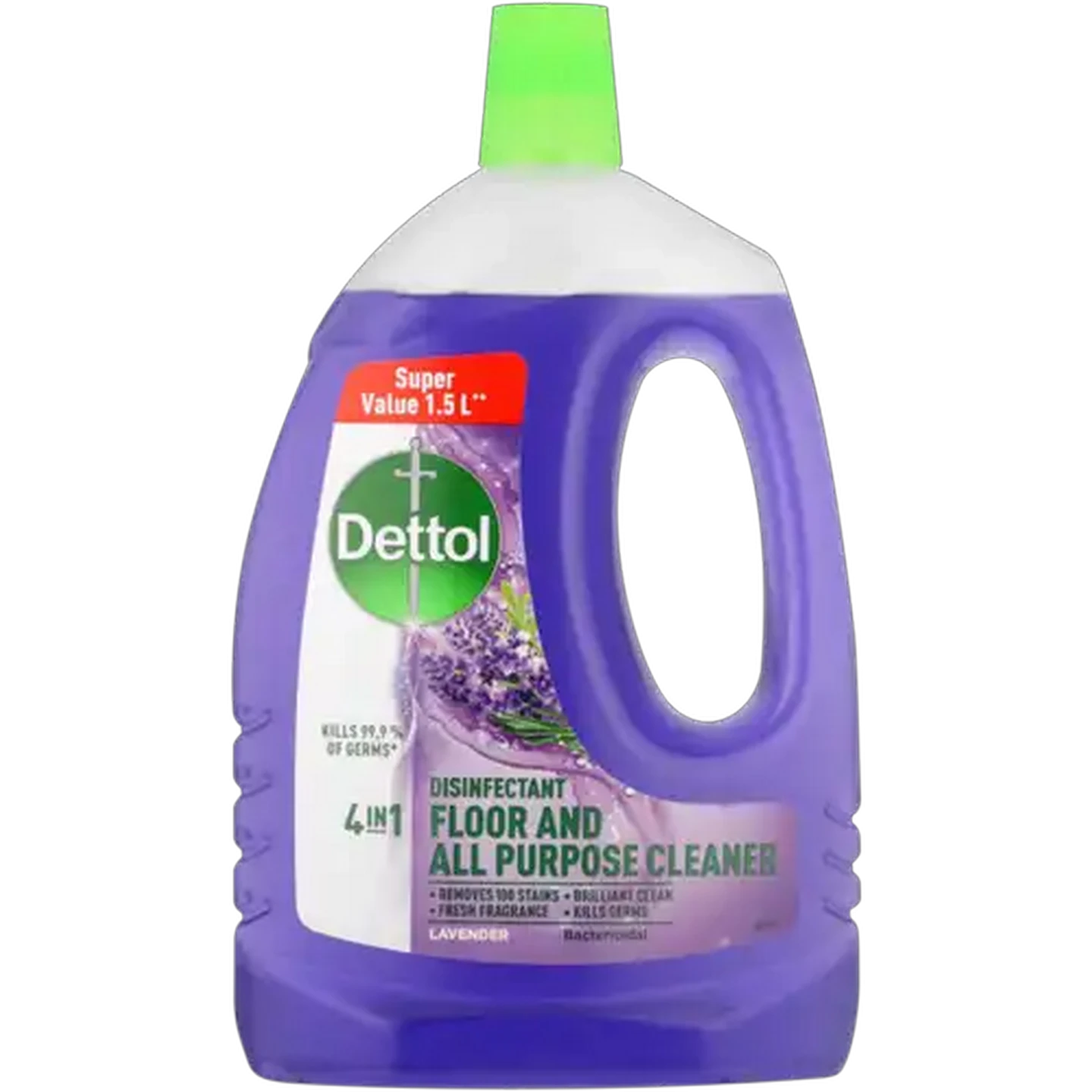 Image of Dettol Lavender All Purpose Disinfectant & Floor Cleaner 1.5l