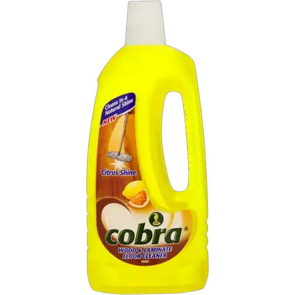 Cobra Citrus Shine Wood & Laminate Floor Cleaner 750ml