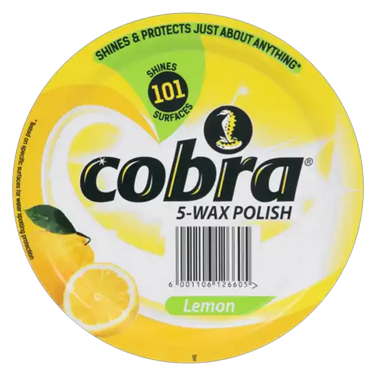 Image of Cobra 5-Wax Lemon Scented Floor Polish 350ml
