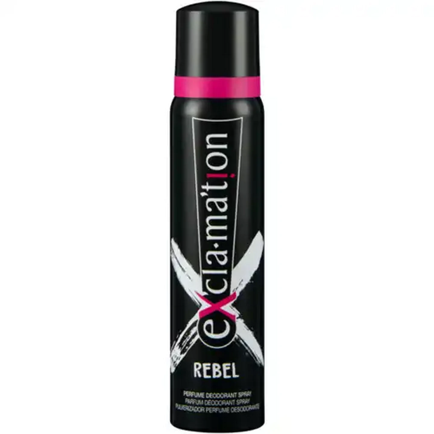 Image of Exclamation Rebel Perfume Deodorant Body Spray 90ml