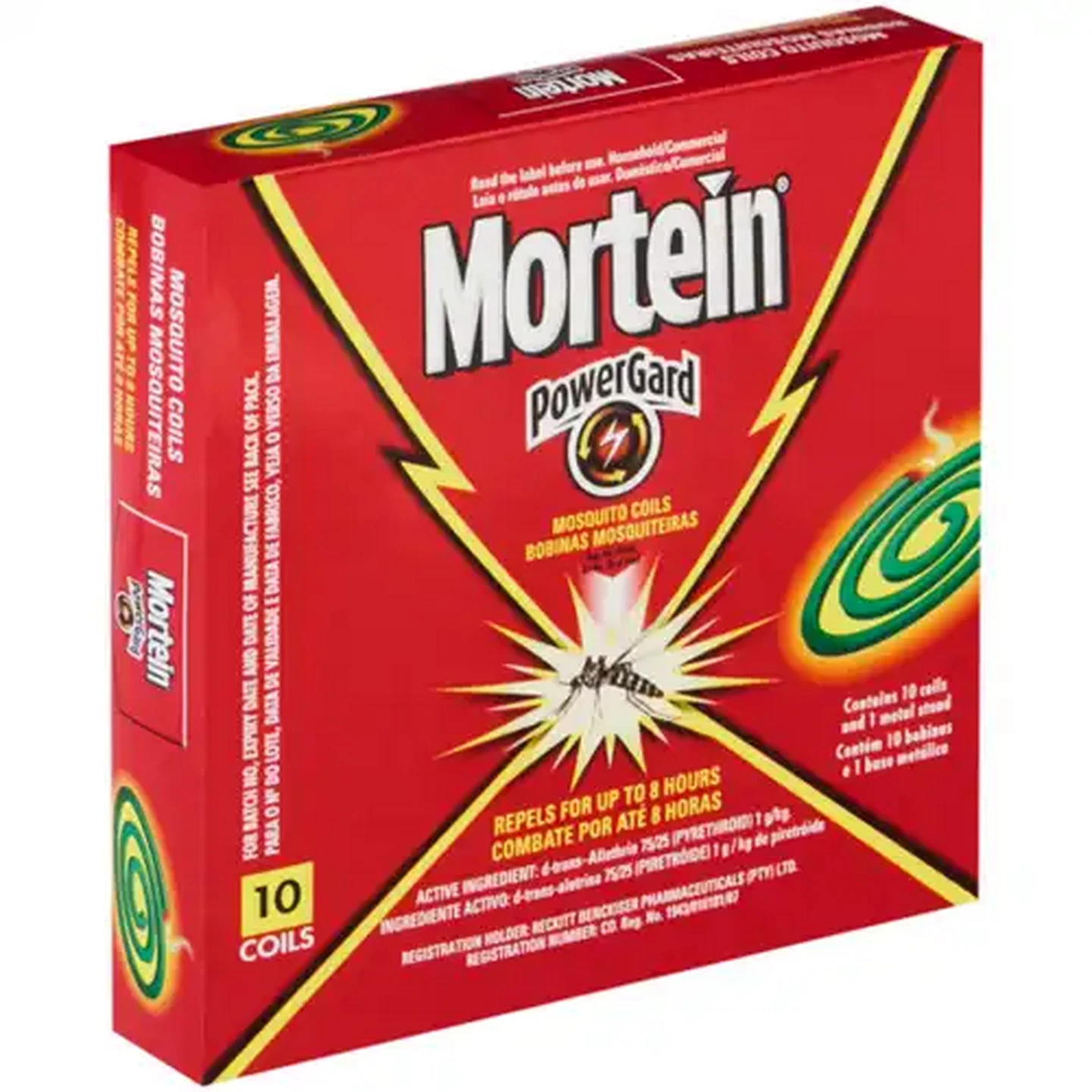 Image of Mortein PowerGard Mosquito Coils 10-Pack