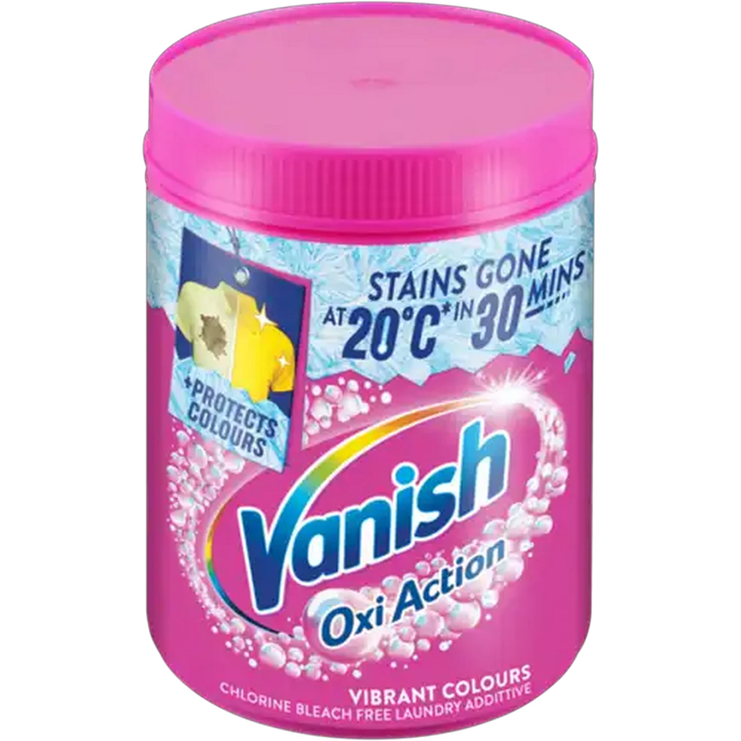 Image of Vanish Oxi Action Vibrant Colours Chlorine Bleach Free Laundry Additive 1kg
