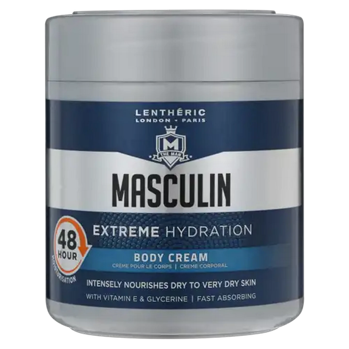 Image of Lenthéric Masculin Extreme Hydration Body Cream 450ml