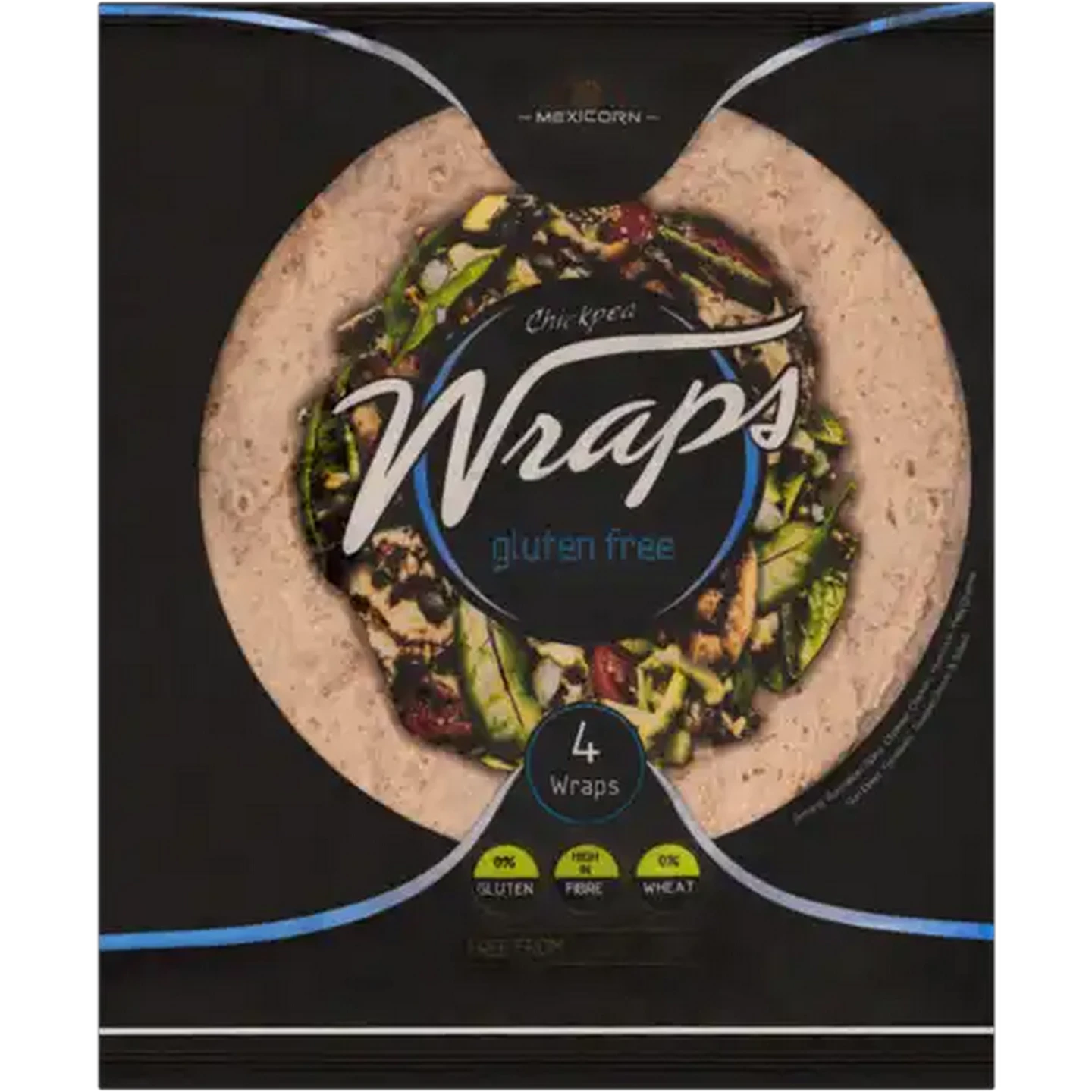 Image of Mexicorn Chickpea Wraps 4 Pack