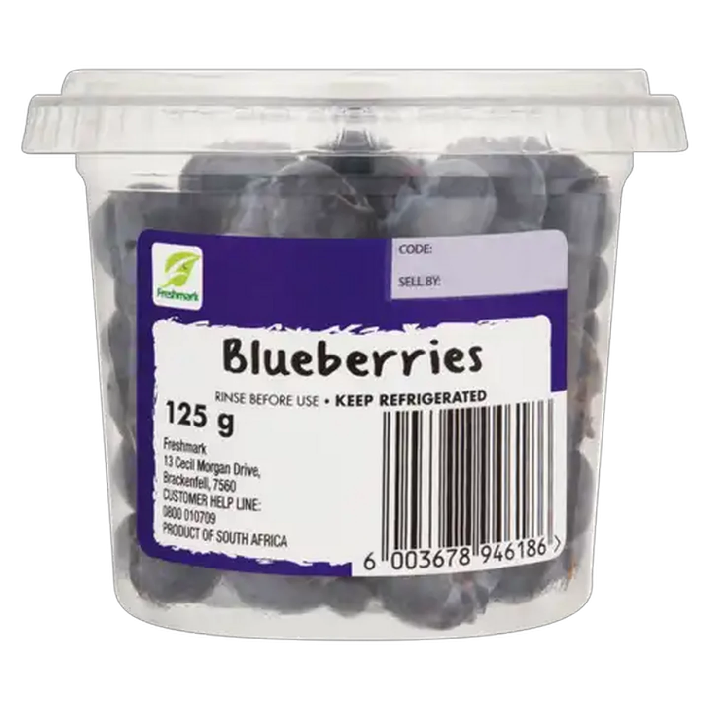 Image of Blueberries 125g