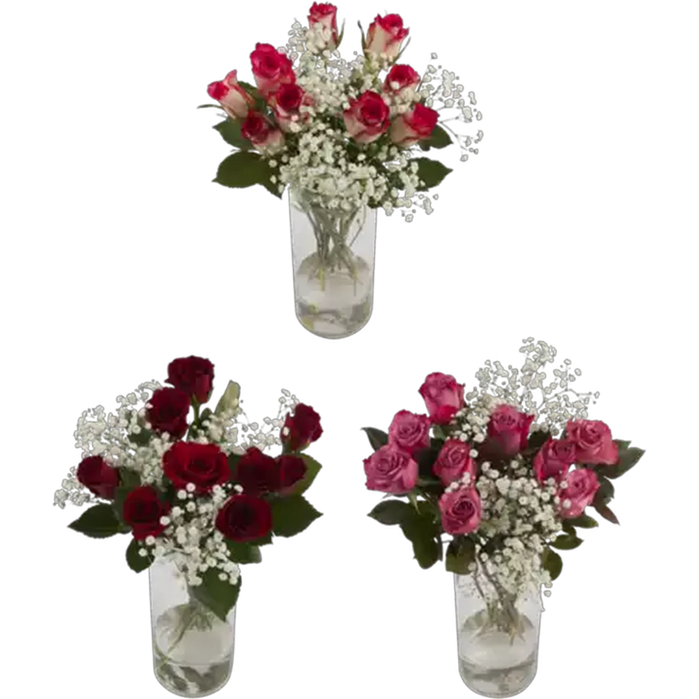 Image of Rose Flower Bouquet (Colour May Vary)