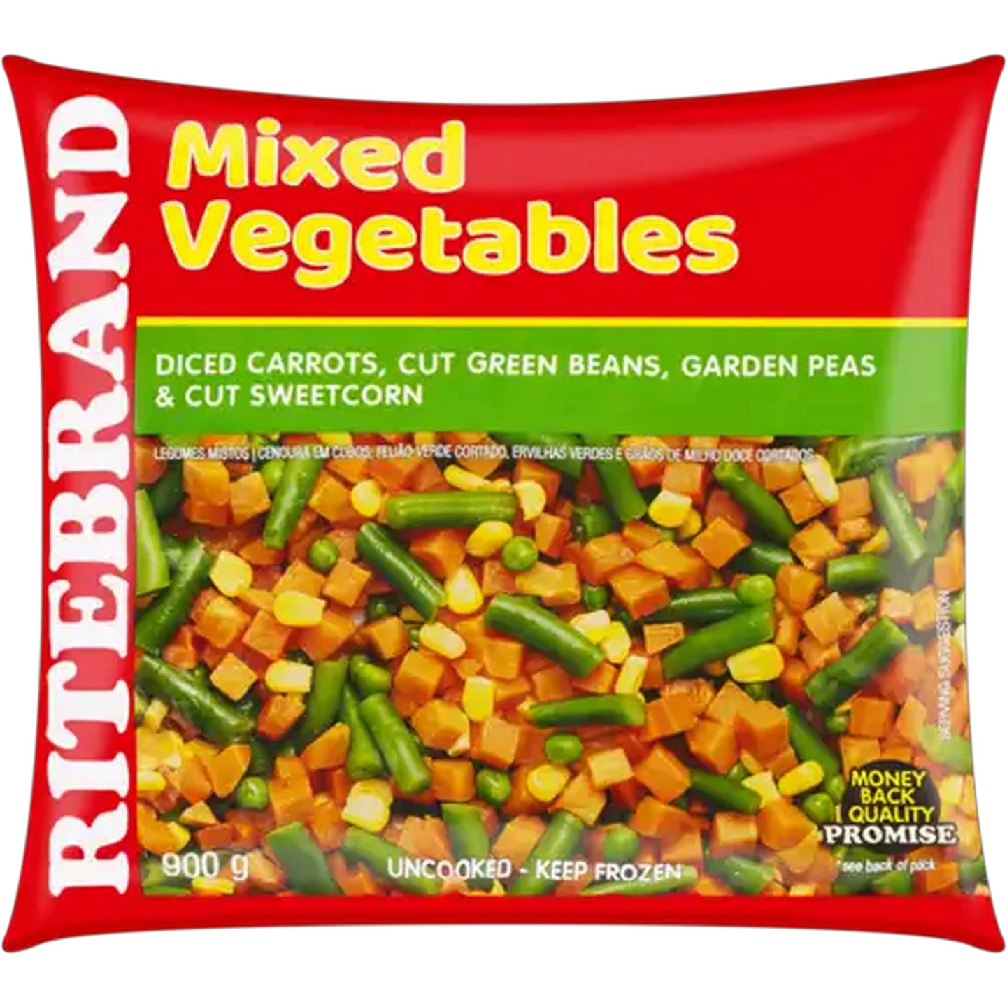 Image of Ritebrand Frozen Mixed Vegetables 900g