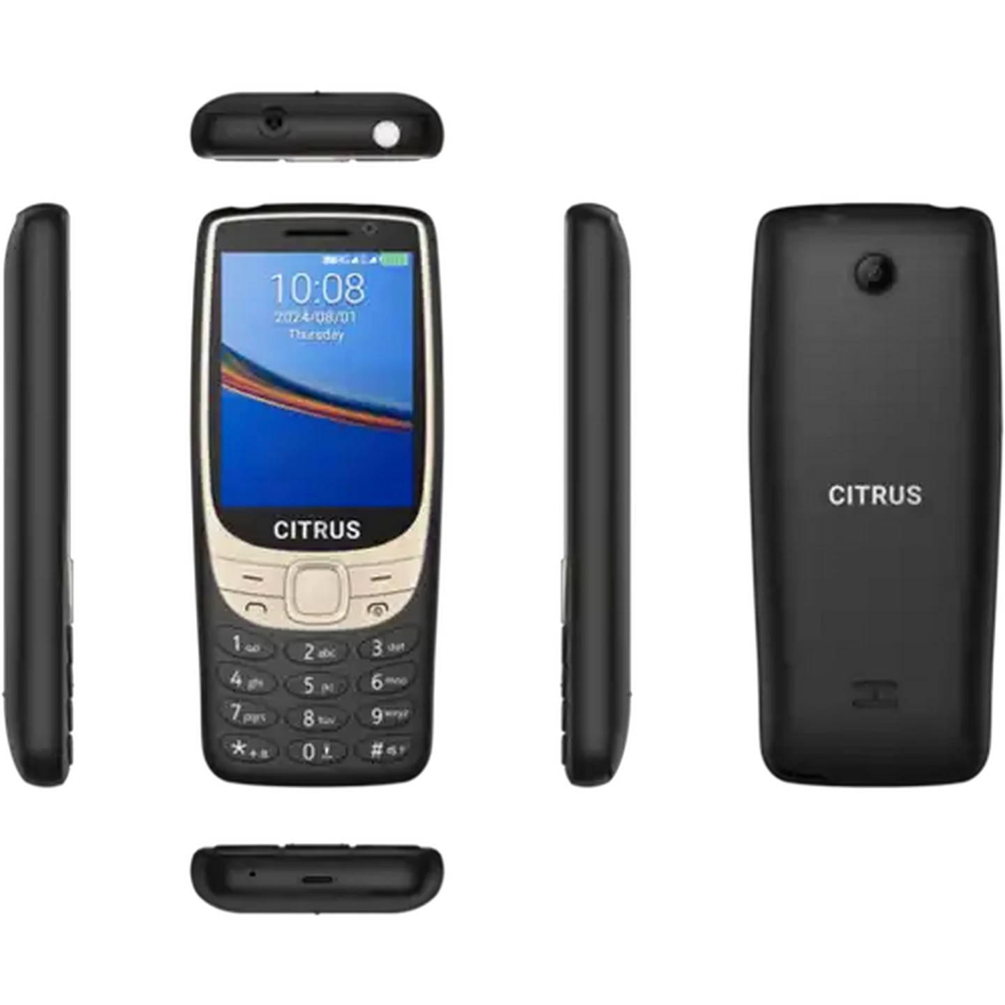 Image of CITRUS Black L04 Dual Sim Telkom Locked Cellphone