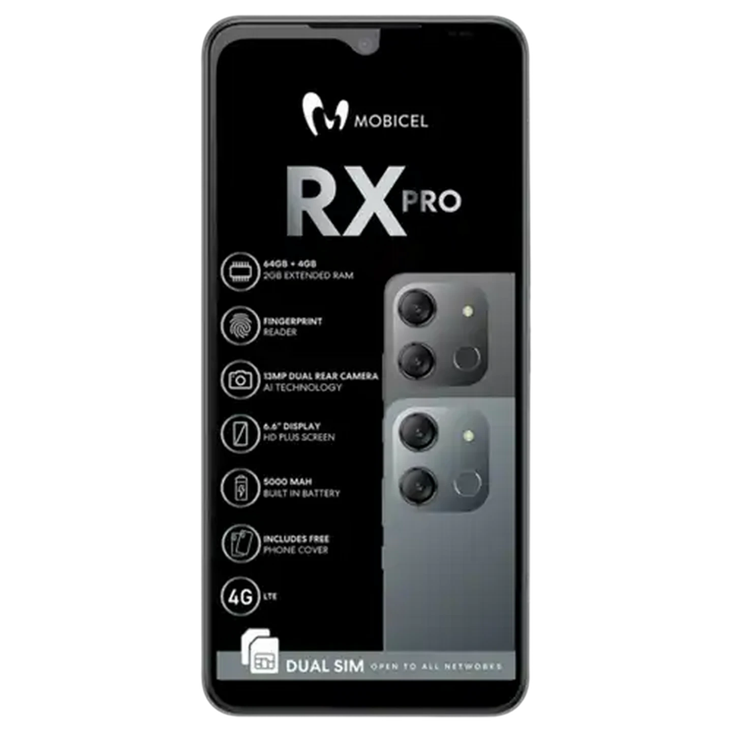 Image of Mobicel RX Pro Grey
