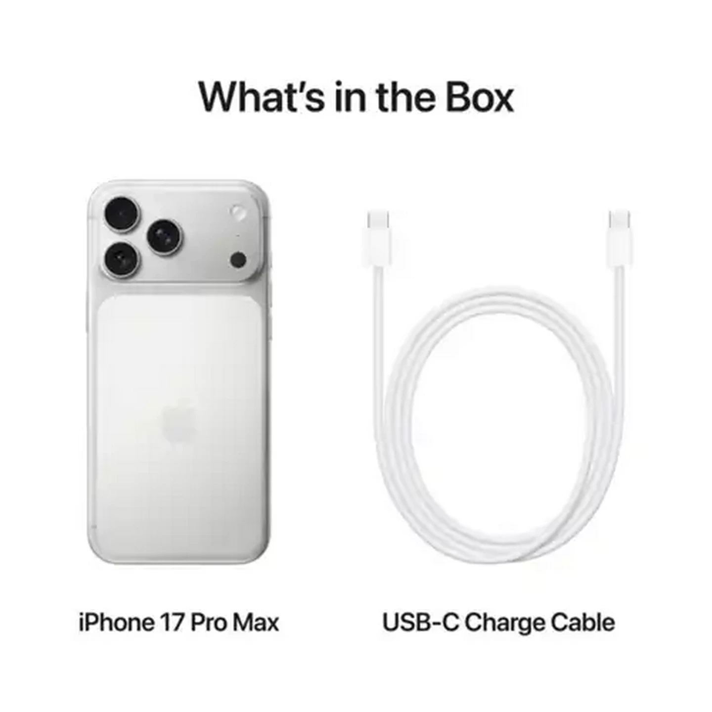 Image of iPhone 17 Pro Max (256GB, Silver)