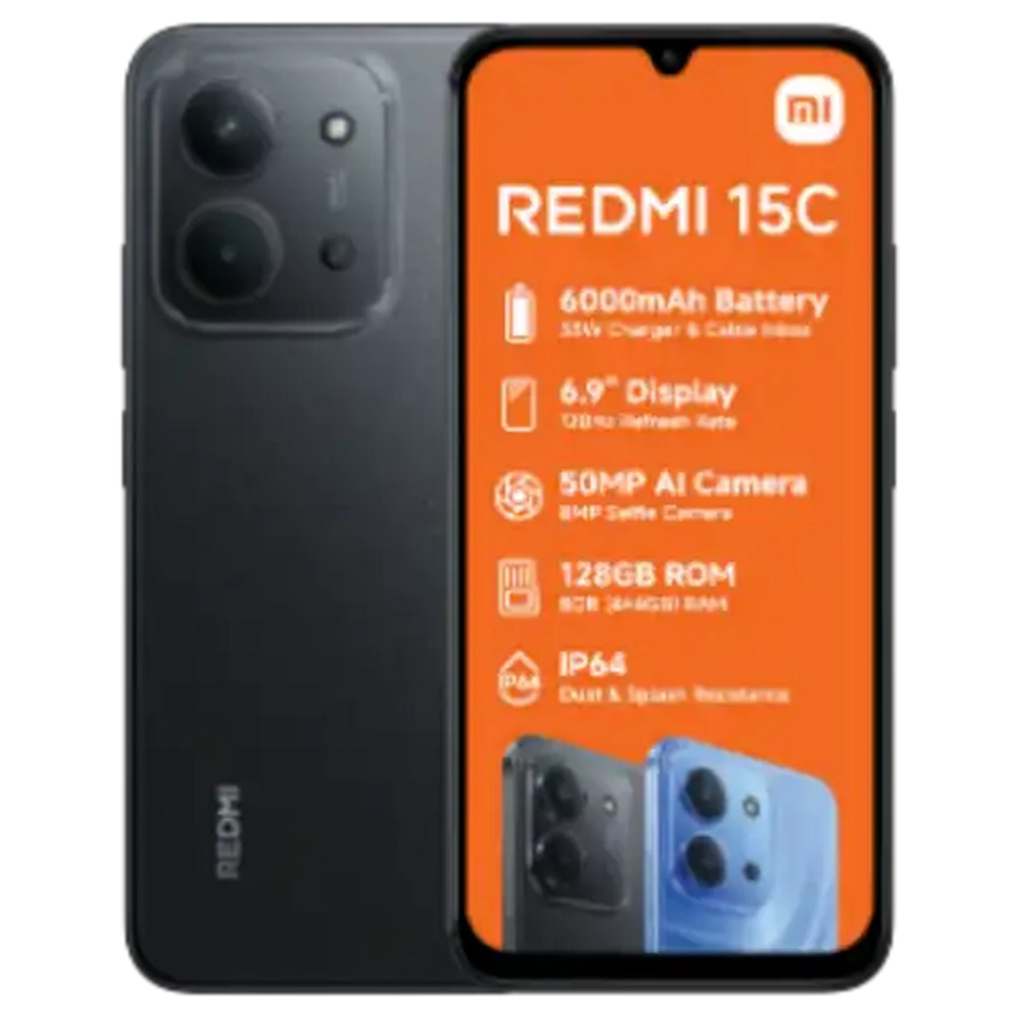 Image of Xiaomi Redmi 15C Midnight Black 128GB